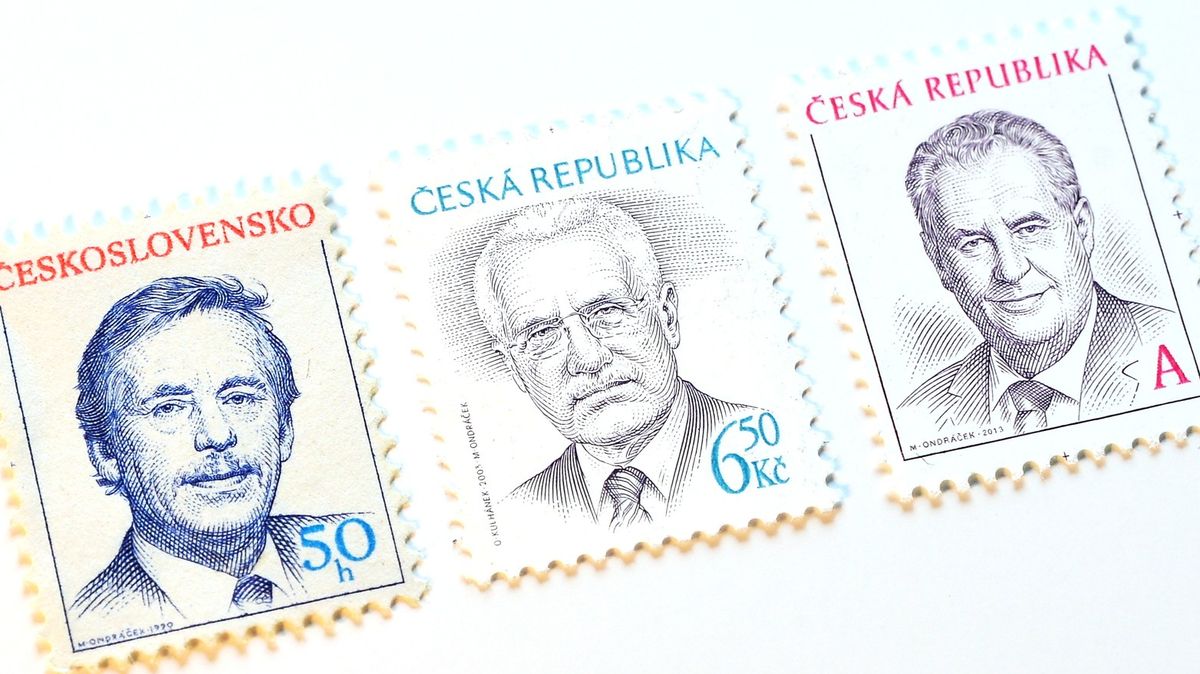 Poštovní známku bude mít i nový prezident. Pokud bude chtít